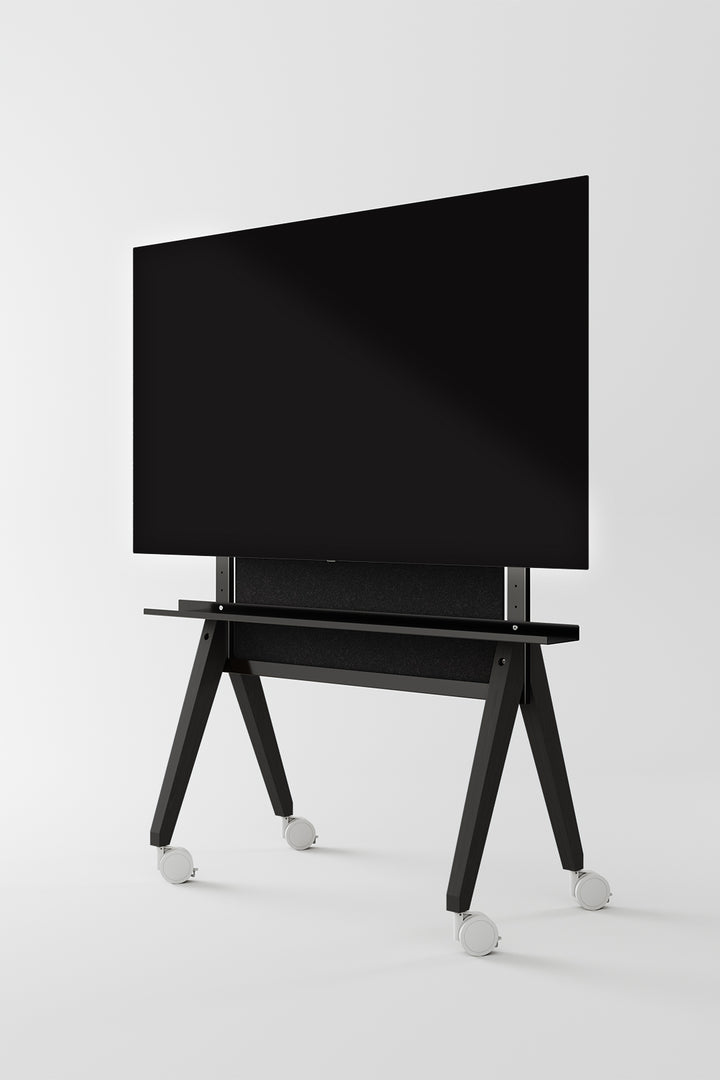 TV and monitor trolley for displays up to 85 inches - <tc>Line Up</tc>