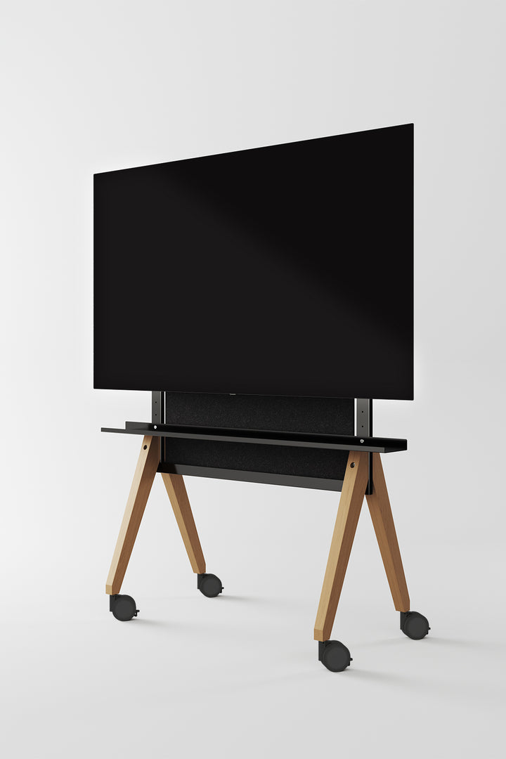 TV and monitor trolley for displays up to 85 inches - <tc>Line Up</tc>
