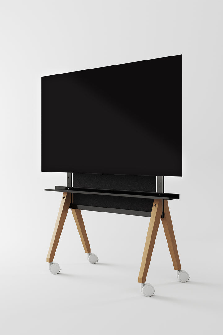 TV and monitor trolley for displays up to 85 inches - <tc>Line Up</tc>