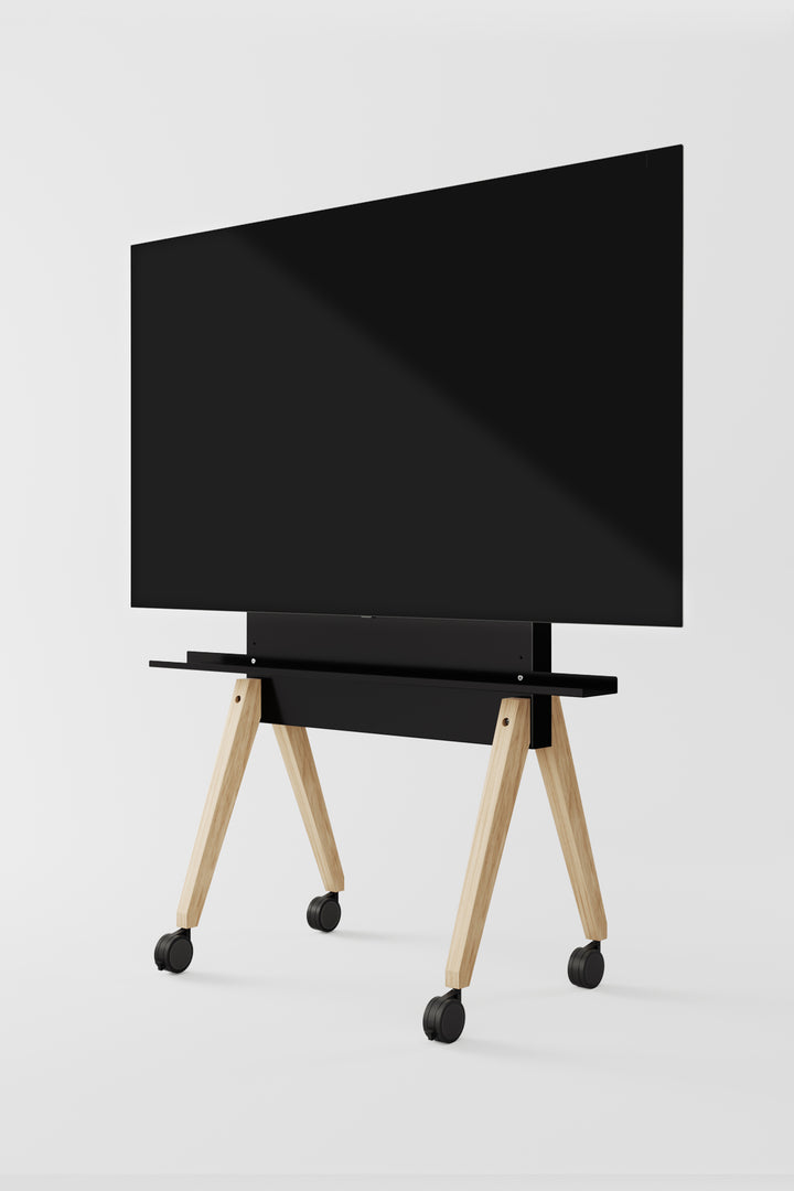 TV and monitor trolley for displays up to 100 inches - <tc>Chatterbox</tc>
