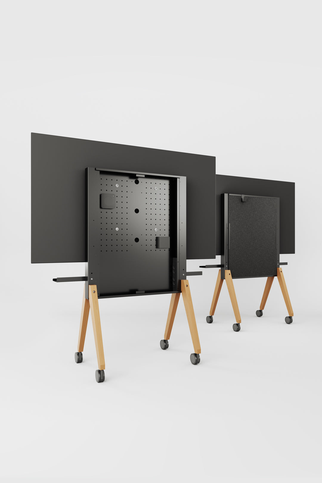 TV and monitor trolley for displays up to 100 inches - <tc>Chatterbox</tc>