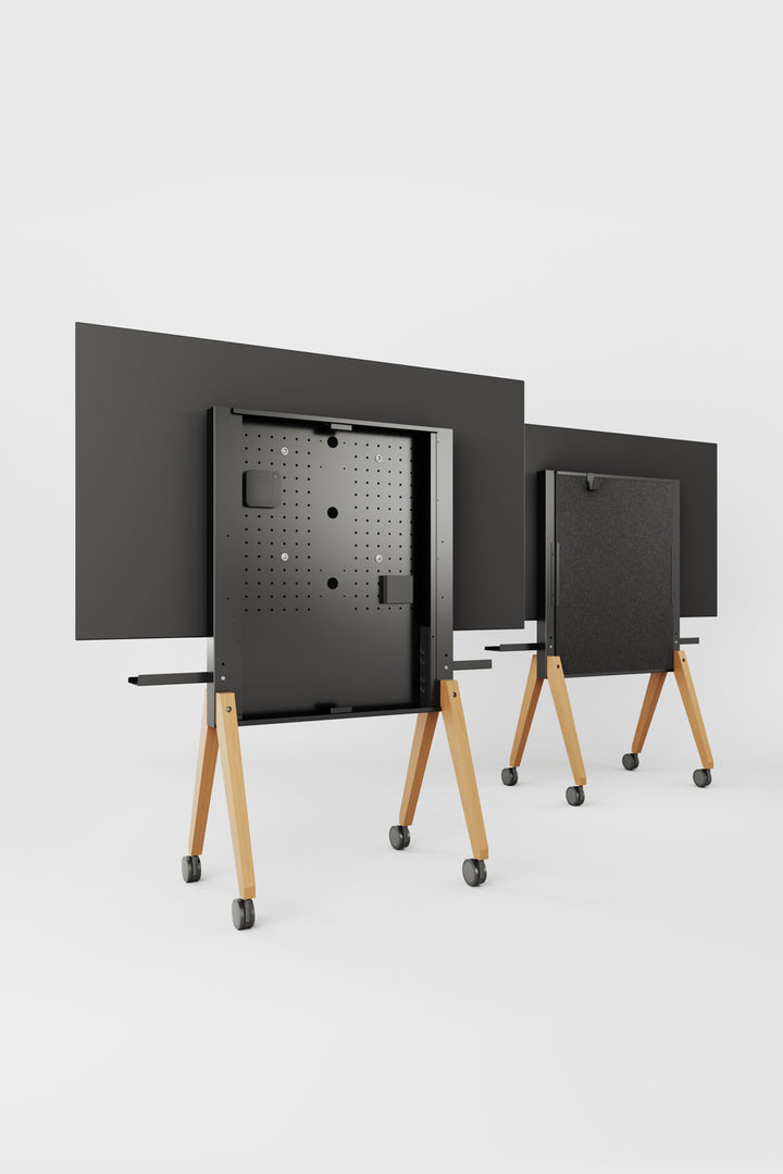 TV and monitor trolley for displays up to 100 inches - <tc>Chatterbox</tc>