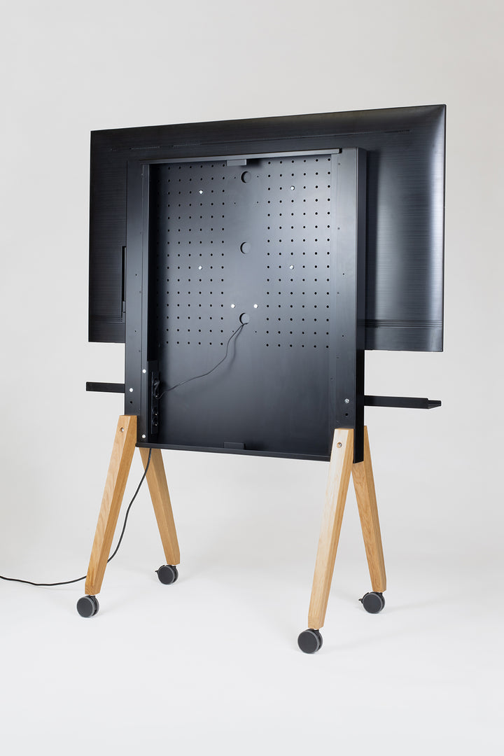 TV and monitor trolley for displays up to 100 inches - <tc>Chatterbox</tc>