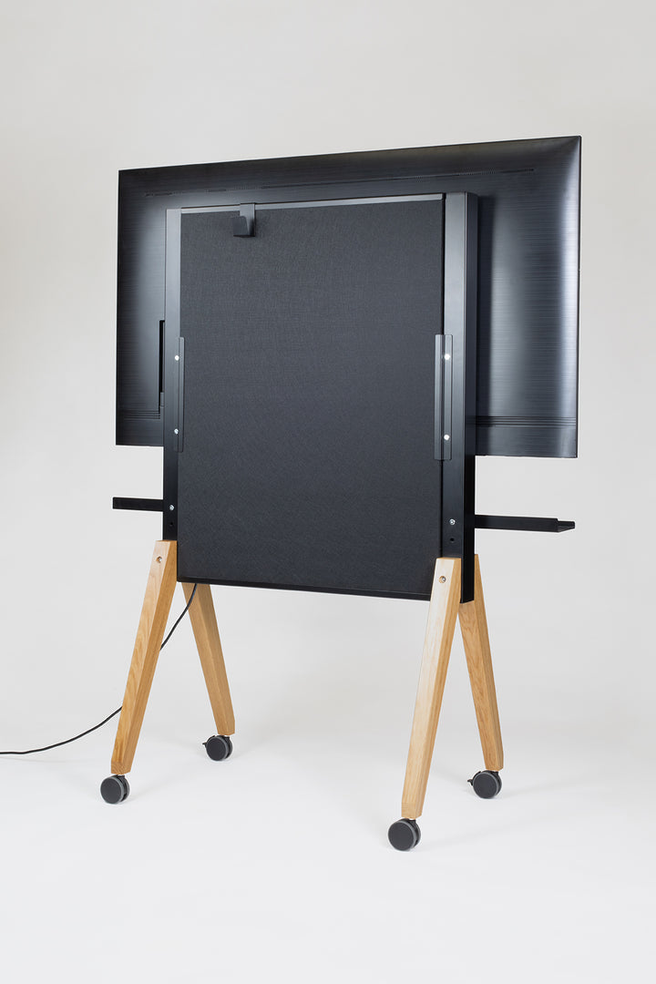TV and monitor trolley for displays up to 100 inches - <tc>Chatterbox</tc>