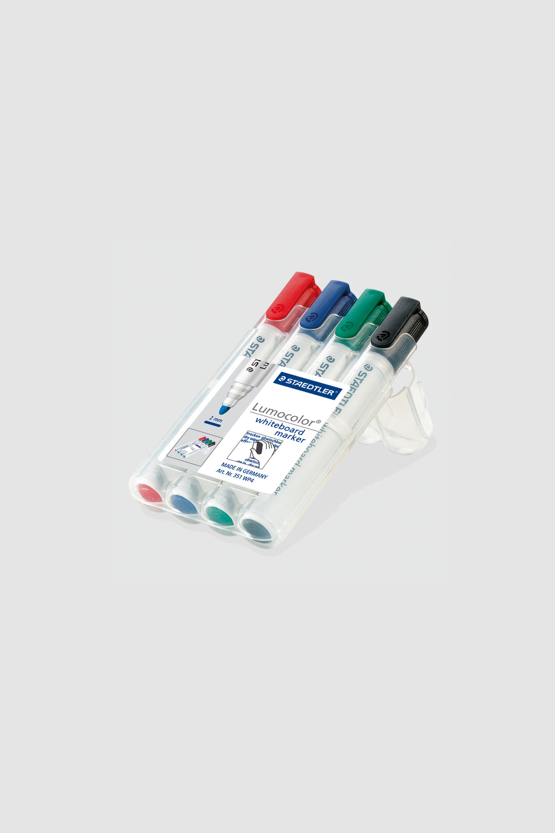 Whiteboardmarker, 4-er Set, Rundspitze 2mm - roomours.de
