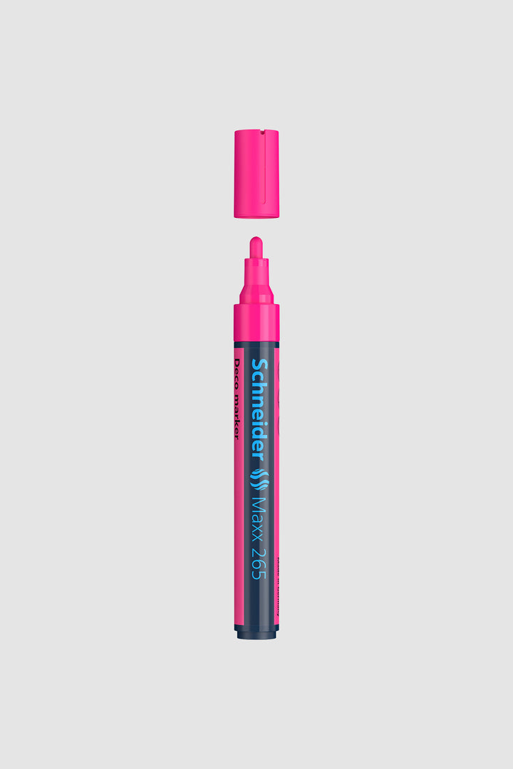 Schneider Deco-Marker Maxx 265, 2-3mm, Rundspitze, 6-er Set - roomours.de