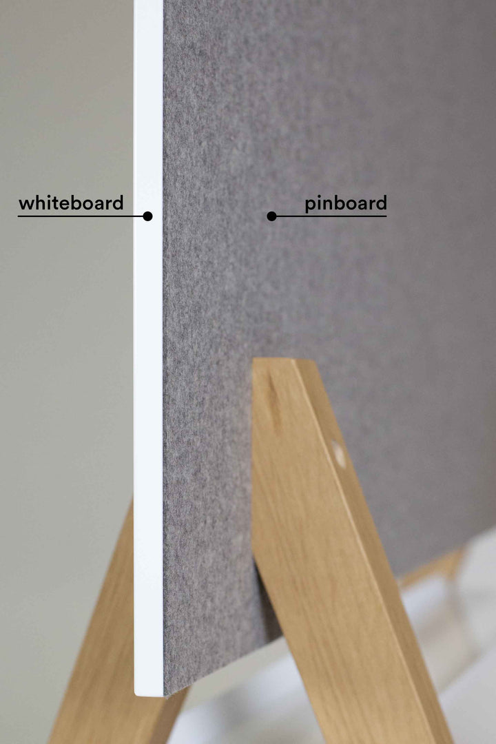 Tableau d'affichage Pin Up on Tour 120cm, blanc