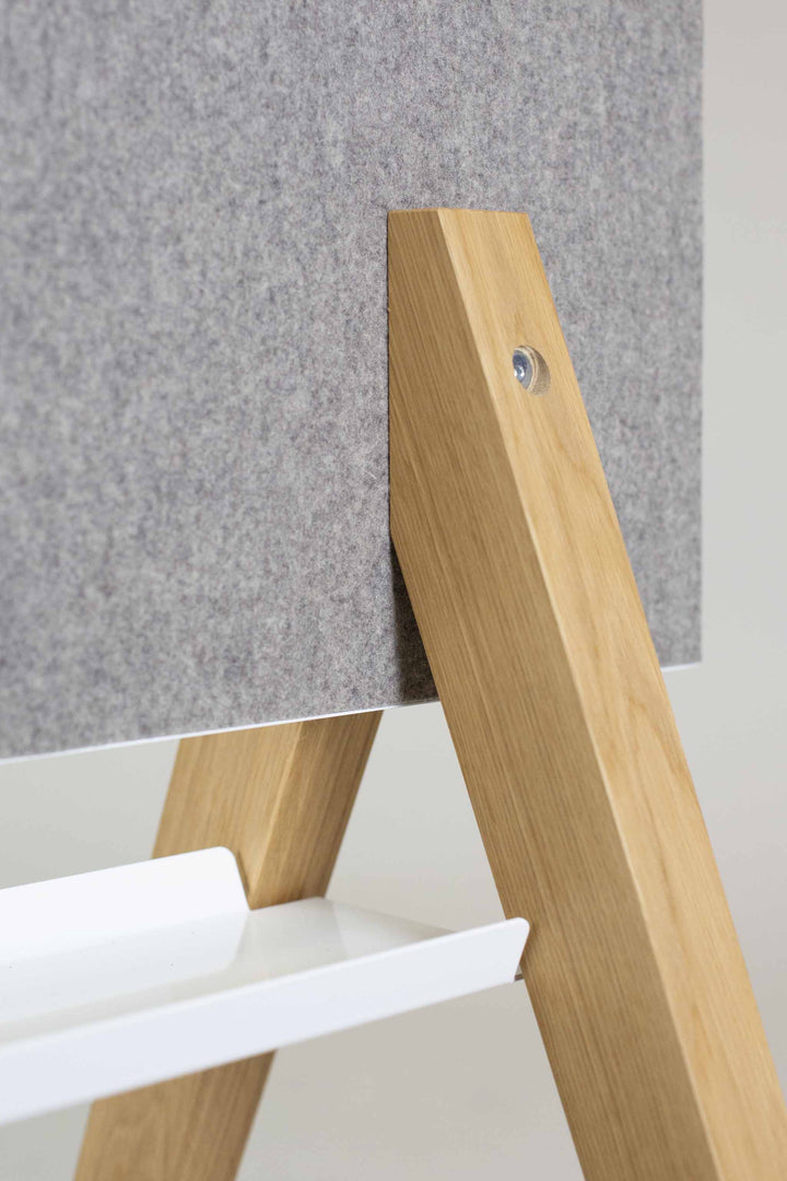 Tableau d'affichage Pin Up on Tour 120cm, blanc